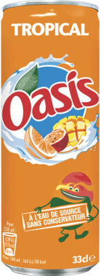 Oasis (tropical ou cassis)