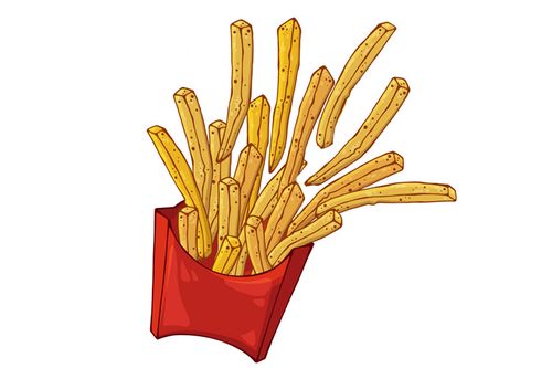 Grand paquet de frites