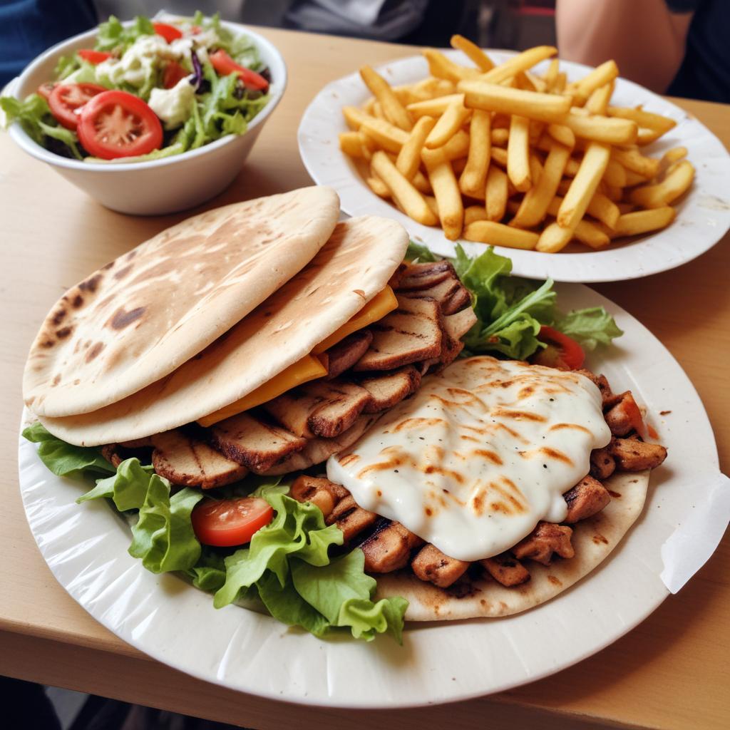 Assiette pitta