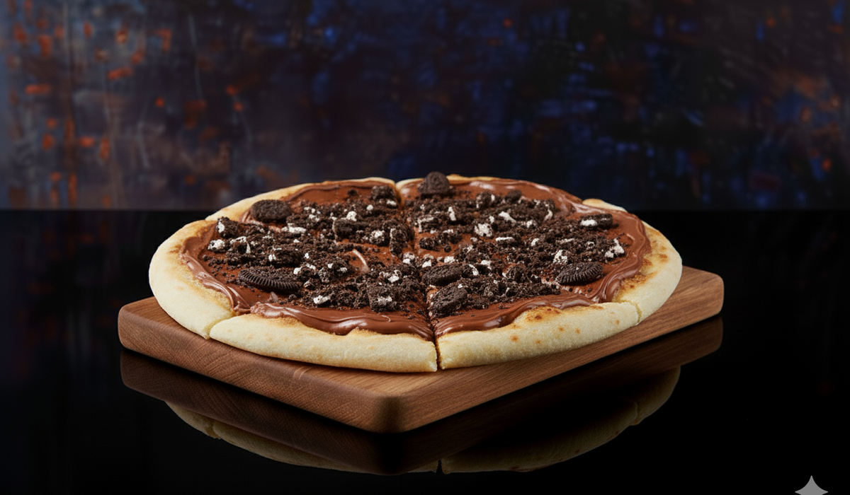 Pizza Nutella Oreo