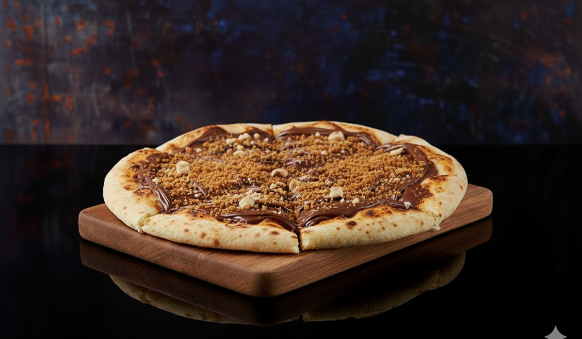 Pizza Nutella Spéculoos